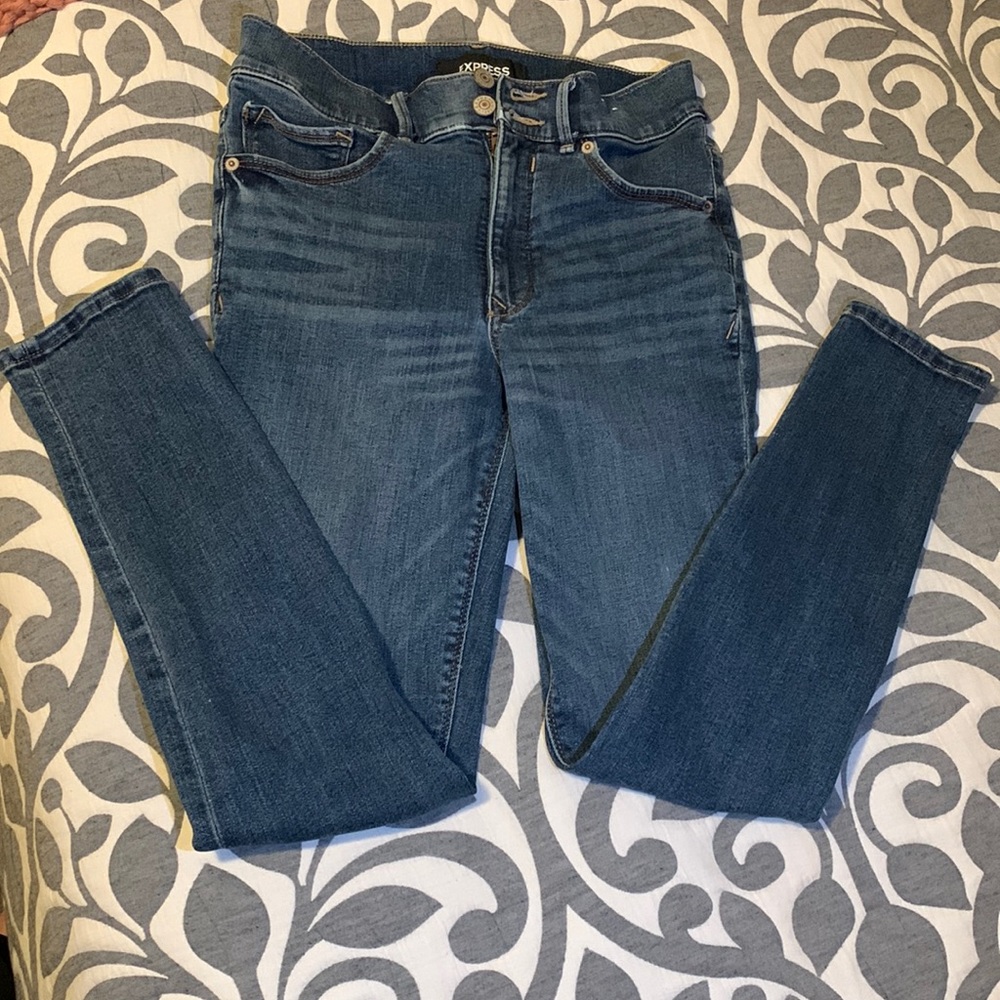 Express Jean leggings size 4